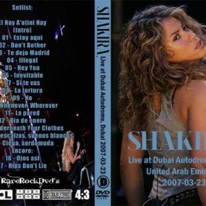 Shakira - Live at Dubai 2007 DVD